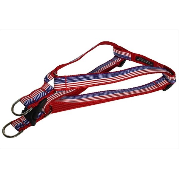 Sassy Dog Wear American Flag Dog Harness - Medium SA455471